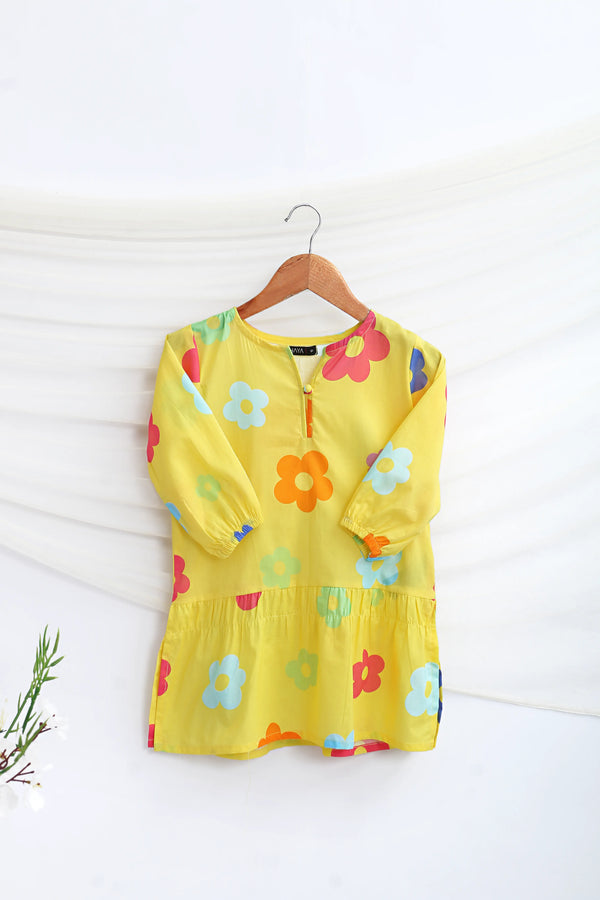 PRINTED LAWN FROCK