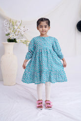PRINTED LAWN FROCK