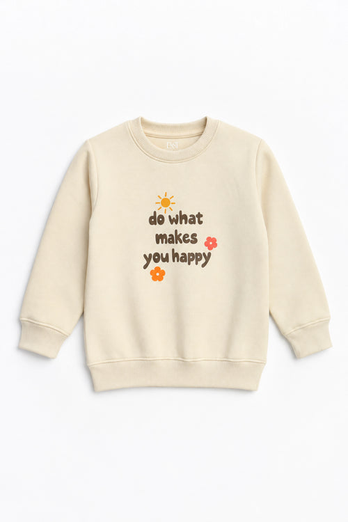 GRAPHIC FLEECE SWEATSHIRT