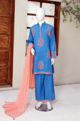 3 PIECE CAMBRIC EMB SUITS