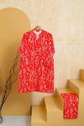 2 PIECE PRINTED KHADDAR SUIT