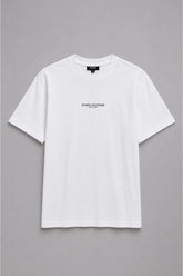 Men Branded Graphic T-Shirt - White