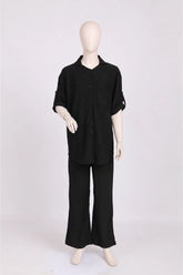 2 PIECE CRINKLE CO-ORD SUIT