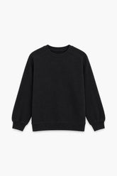 Women Branded Fleece Sweatshirt - Black