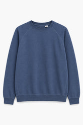Men Branded Fleece Sweatshirt - Blue