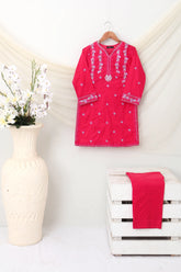 2 PIECE EMB LAWN SUIT