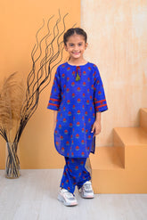2 PIECE PRINTED KHADDAR SUIT