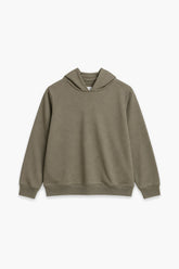 Women Branded Terry Pullover Hoodie - Green