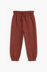 Boys Branded Fleece Trouser - Mahroon