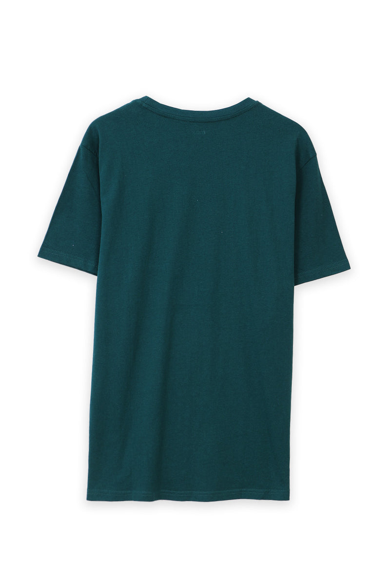 Men Premium Lycra R-neck Graphic Tee (Brand: MAX) - D/Green– Expostorepk