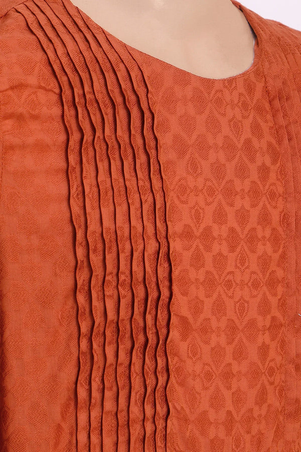 JACQUARD LONG DRESS
