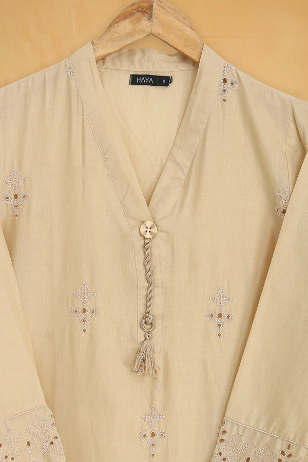 2 PIECE EMB LAWN SUIT