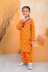 2 PIECE PRINTED KHADDAR SUIT