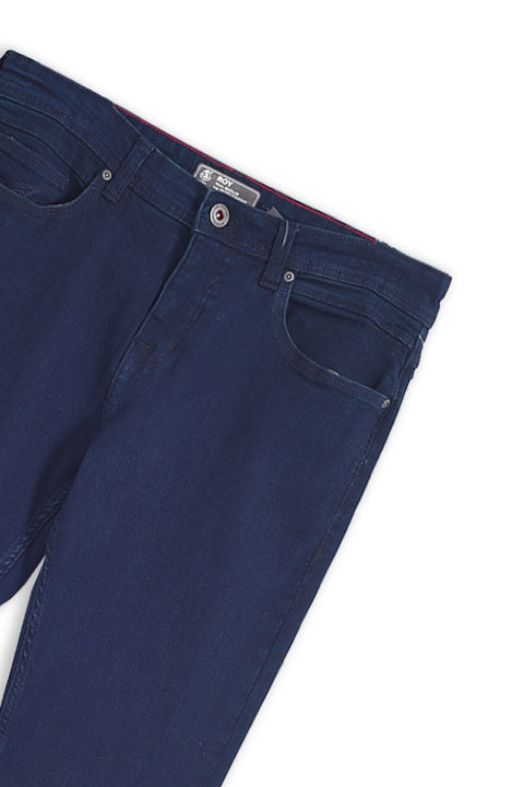 Men Branded Denim Jeans - D/Blue