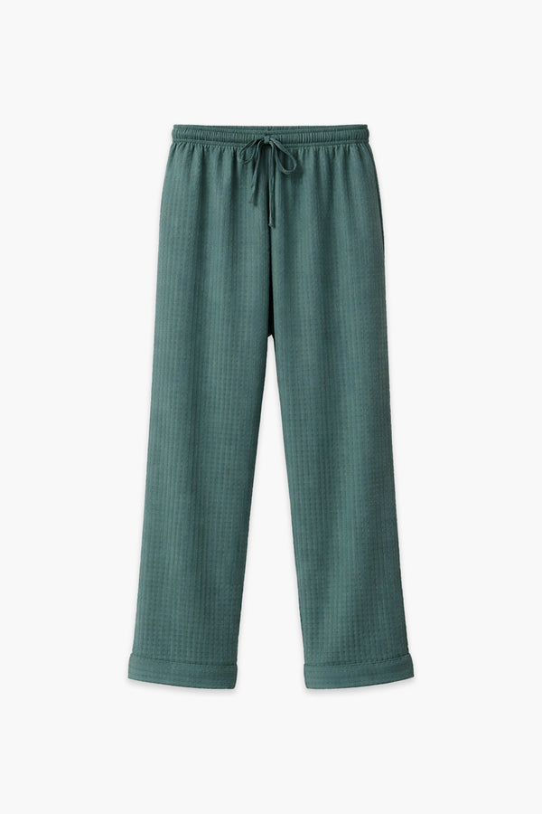 EMB CRINKLE SUIT