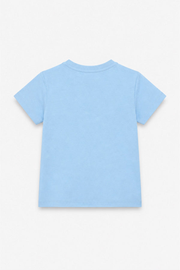 Girls Branded Graphic T-Shirt - SKYBLUE