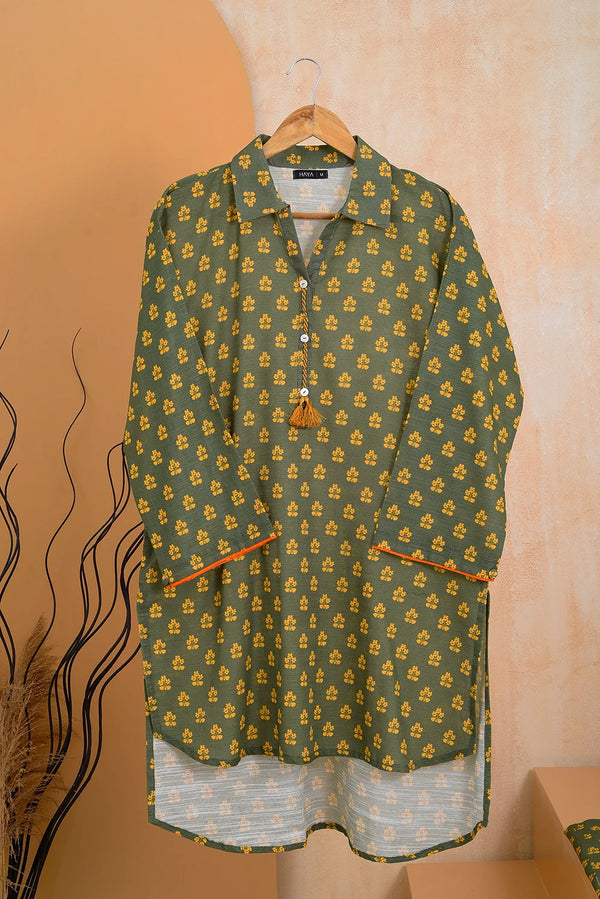 2 PIECE PRINTED KHADDAR SUIT