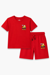 Graphic 2 Piece Short Suit