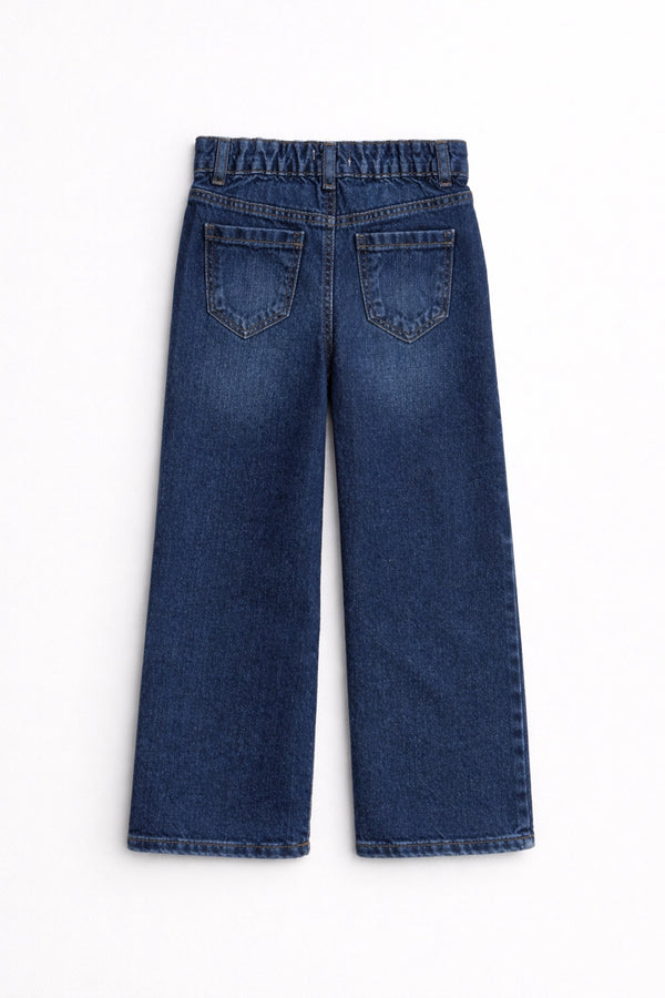 Girls Branded Jeans - D/Blue