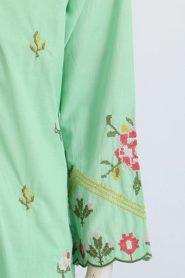 3 PIECE EMB LAWN SUIT