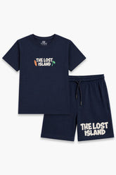 Graphic 2 Piece Short Suit