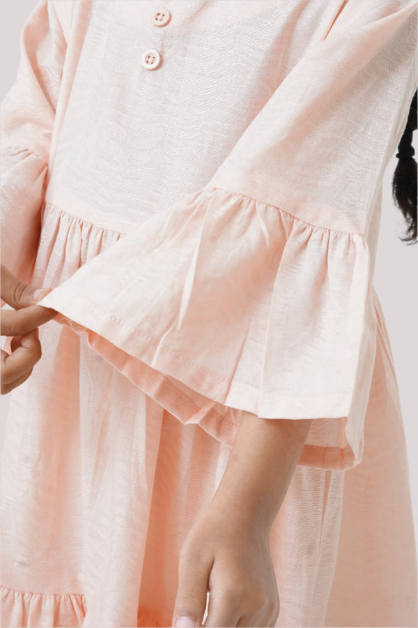 JACQUARD LONG DRESS
