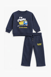 Graphic Fleece 2 Piece Suit