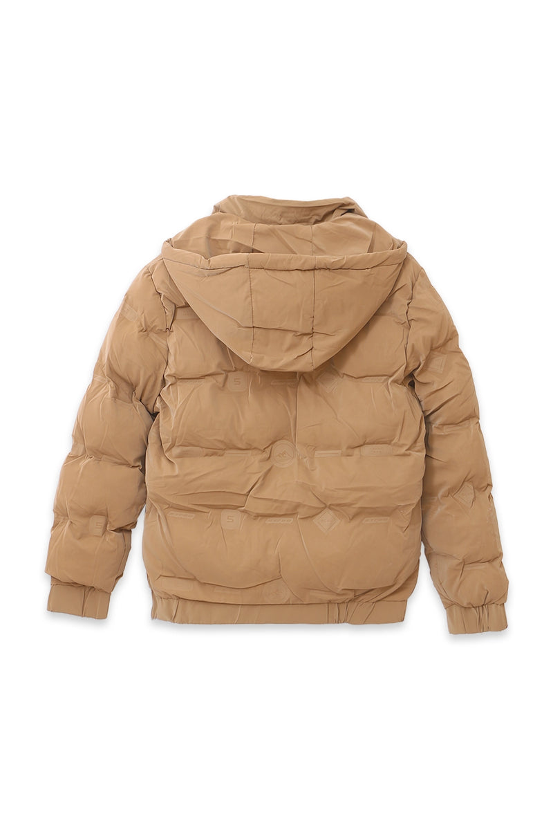 Men Branded Bomber Jacket Rust Expostorepk