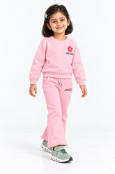 PRINTED FLEECE 2 PC SUIT