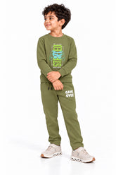 Graphic Terry 2 Piece Suit