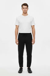 Men Branded Pajama - Black