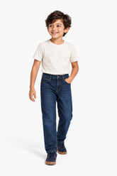 Straight Fit Denim Pant