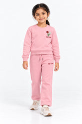 PRINTED FLEECE 2 PC SUIT