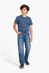 Straight Fit Denim Pant