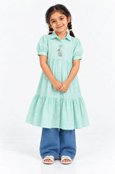 JACQUARD LONG DRESS