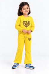 PRINTED FLEECE 2 PC SUIT