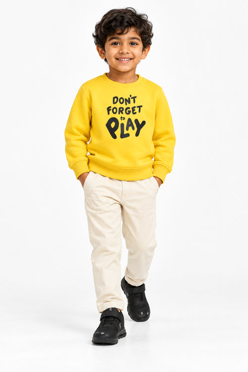 Graphic Fleece Sweatshirt