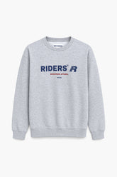 Women Branded Fleece Sweatshirt - Grey