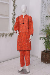 2 PIECE PRINTED LAWN SUIT