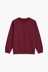 Women Branded Basic SweatShirt - Mehroon