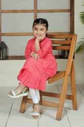 PRINTED LAWN FROCK