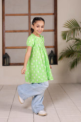 PRINTED LAWN FROCK
