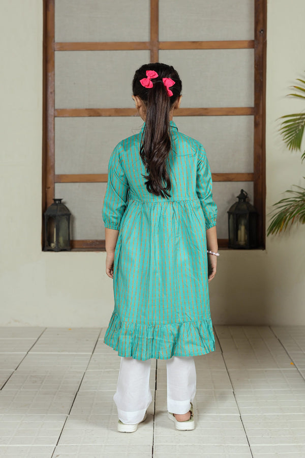 PRINTED LAWN FROCK
