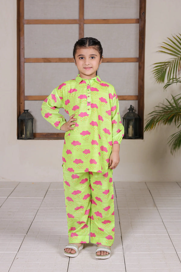 2 PIECE LAWN FUSION SUIT