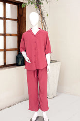 2 PIECE CRINKLE CO-ORD SUIT