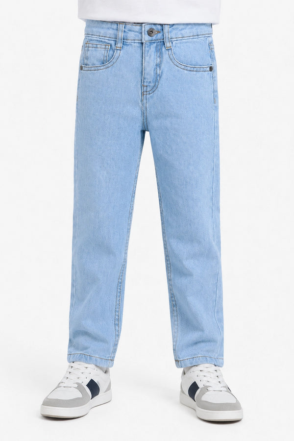 Straight Fit Denim Pant