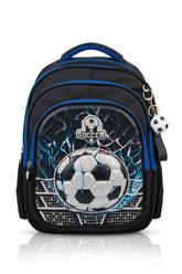 Football 3D School Backpack for Boys