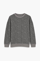 Women Branded Fleece Sweatshirt - D/Grey
