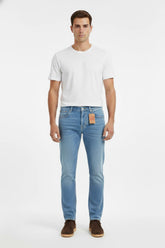 Men Branded Denim Jeans - L/Blue