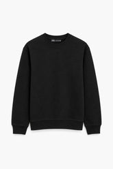 Women Branded Fleece Sweatshirt - Black